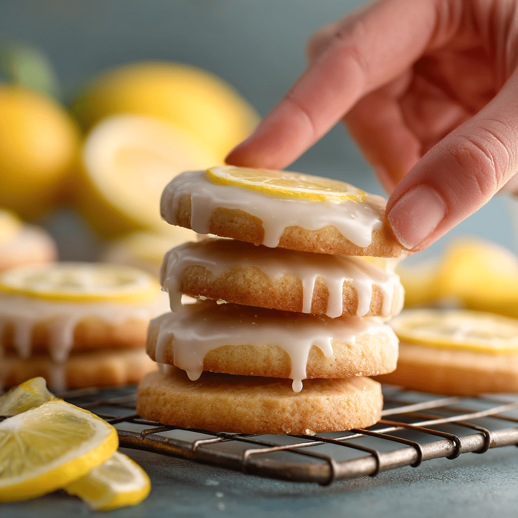 Easy Glazed Lemon Cookies Recipe (Soft and Chewy)