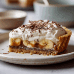 Easy Banoffee Pie Recipe with Caramel and Cream