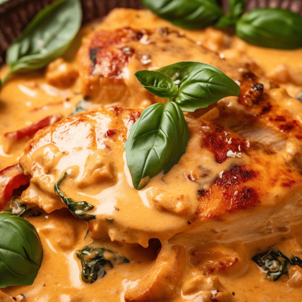 Creamy Pesto Chicken Recipe