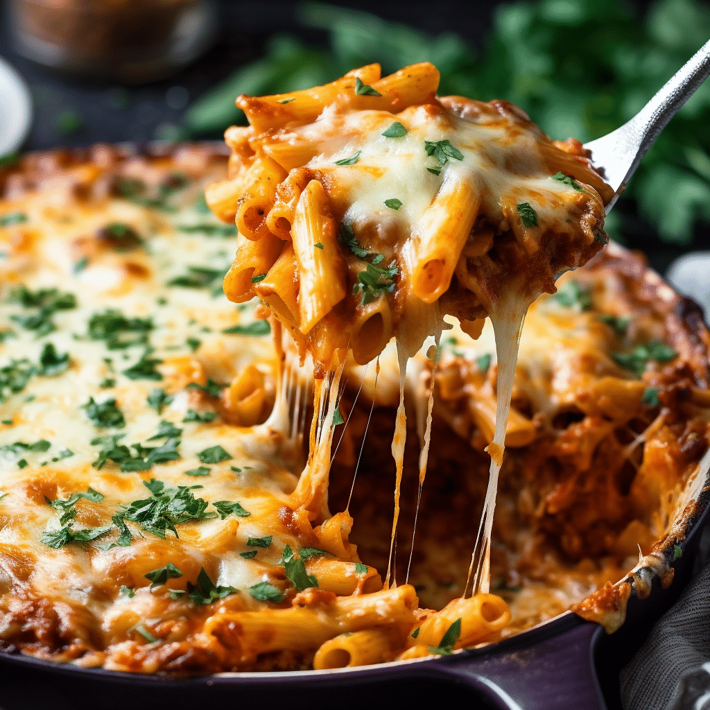 Pizza Pasta Casserole Recipe