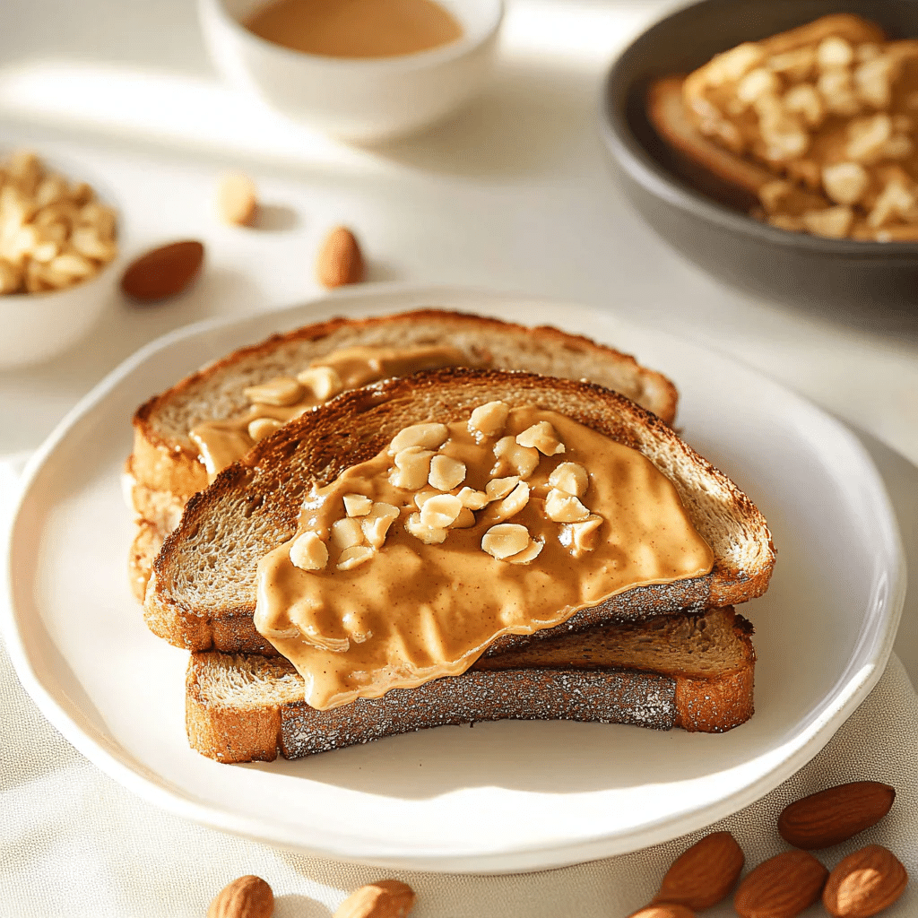Delicious Peanut Butter Toast Recipe