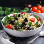 Easy Quinoa Spinach Avocado Power Salad Recipe