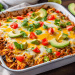 Ground Turkey Taco Casserole Recipe