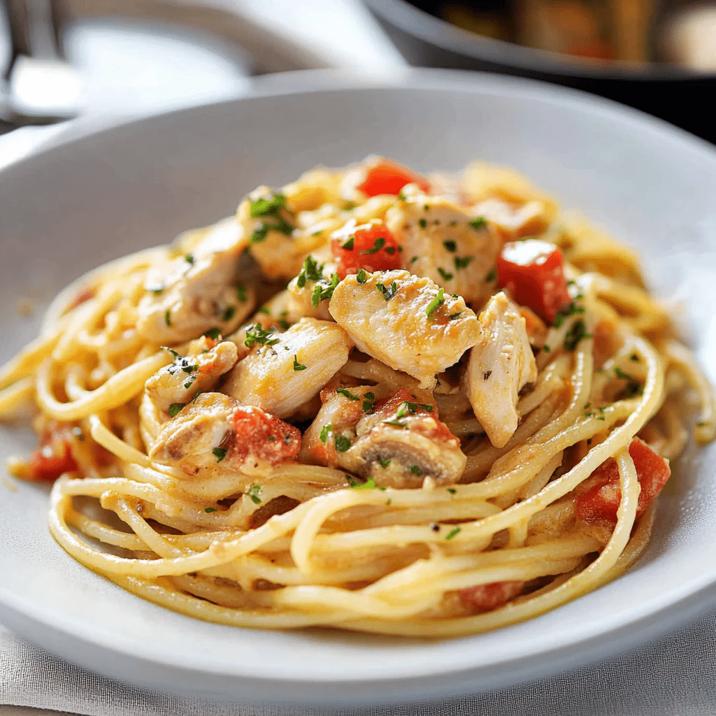 Easy and Delicious Chicken Spaghetti Recipe