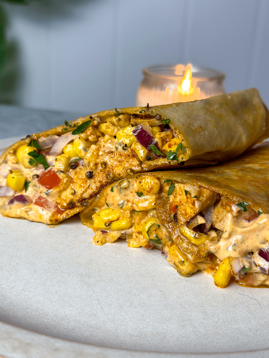 Easy Spicy Chicken Burrito Recipe