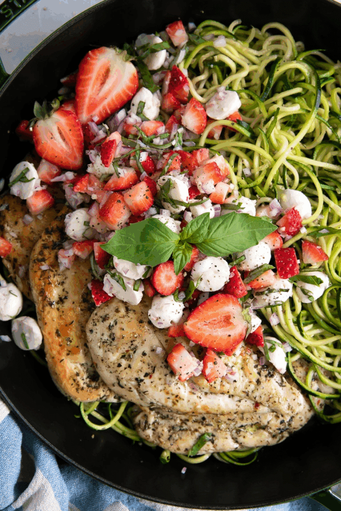 Strawberry Bruschetta Chicken Recipe