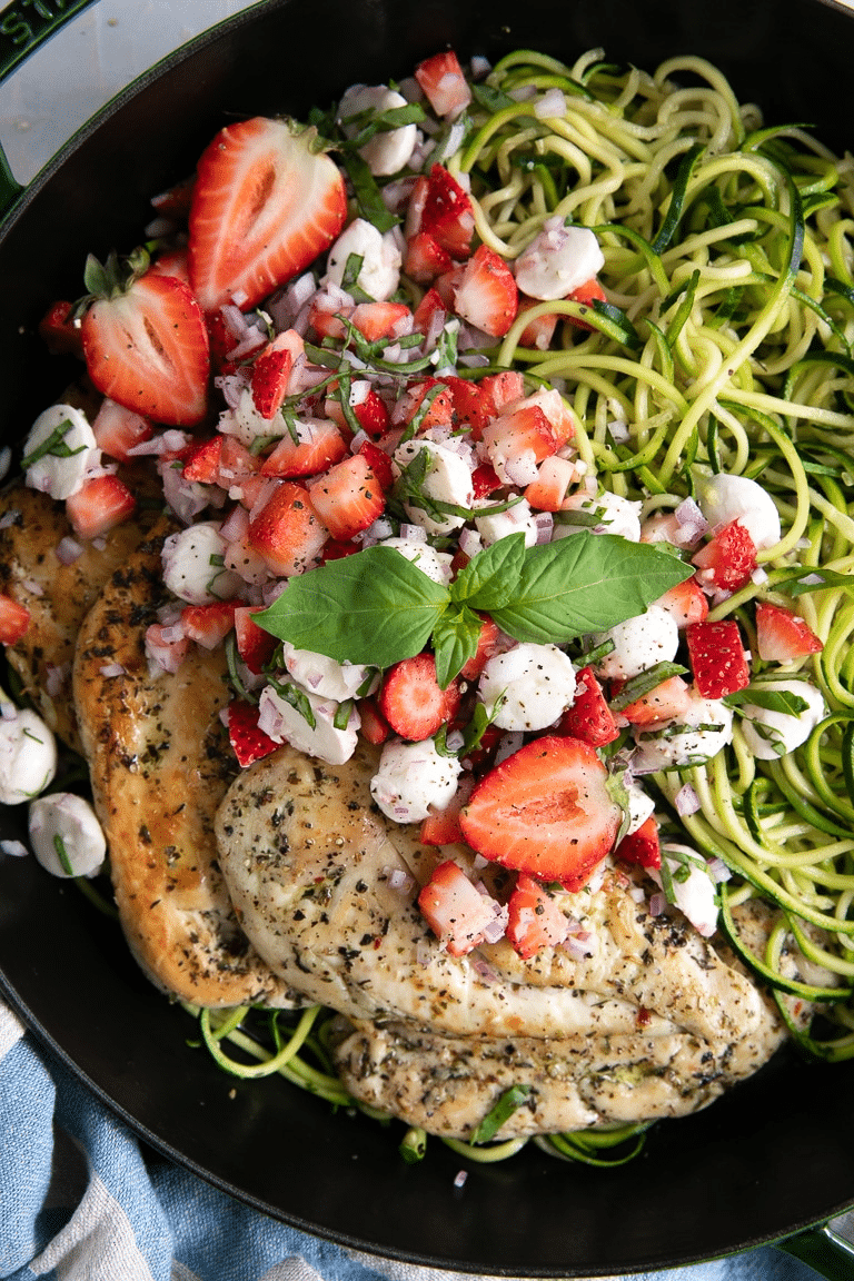Strawberry Bruschetta Chicken Recipe