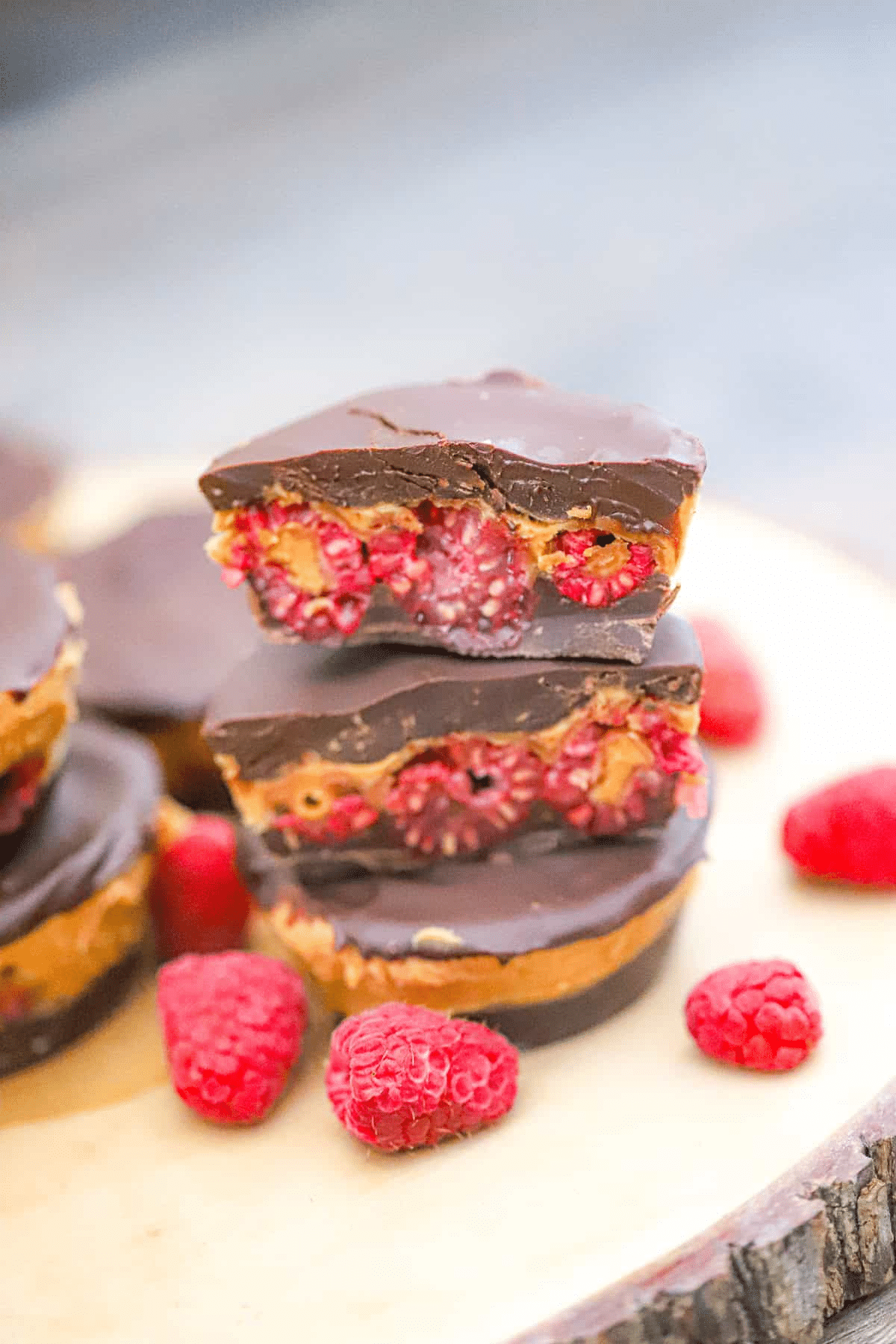 Chocolate Raspberry Peanut Butter Cups Recipe (Vegan & Easy!)