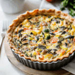 Delicious Springtime Vegetable Quiche Recipe
