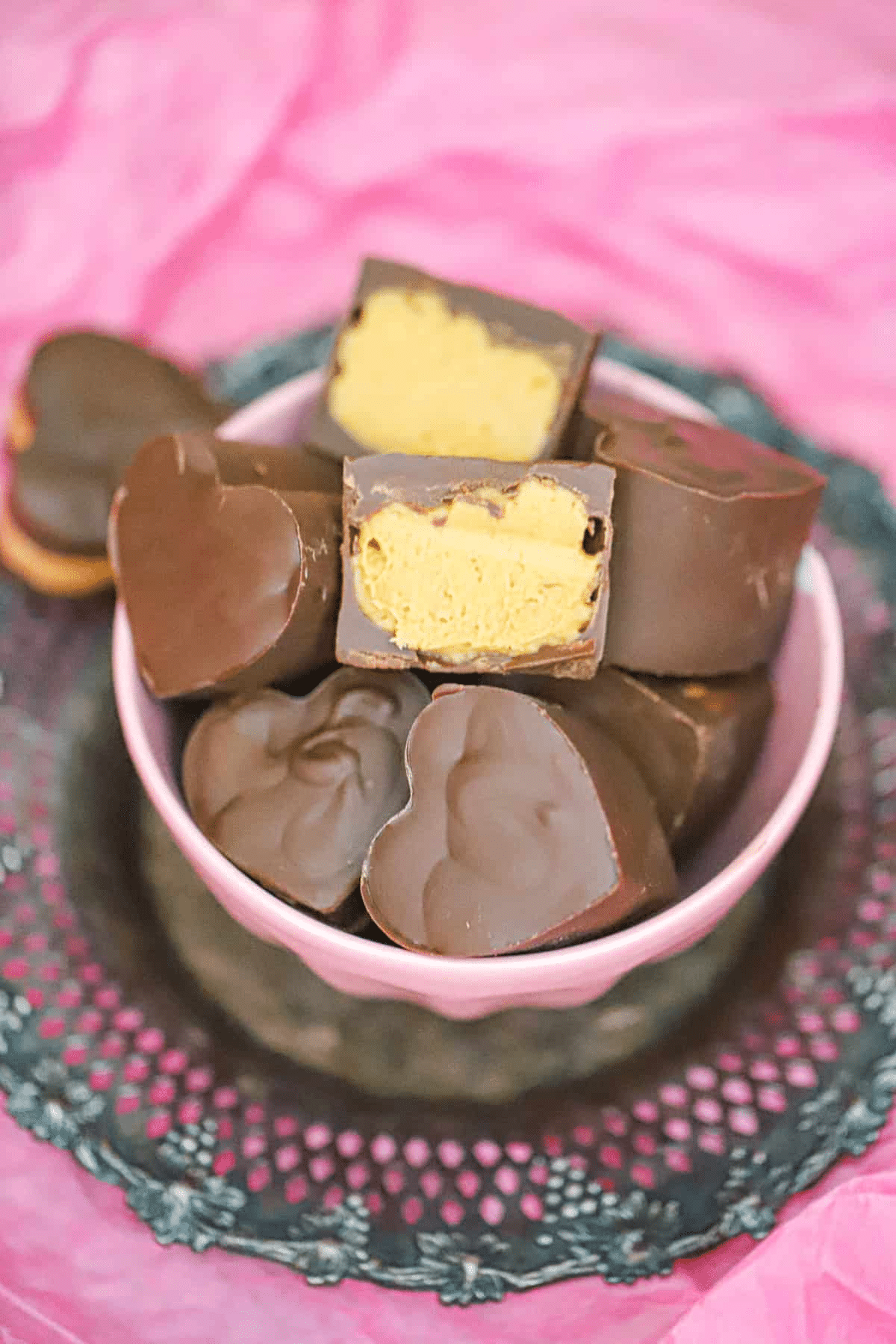 Vegan Valentine Peanut Butter Cups Recipe