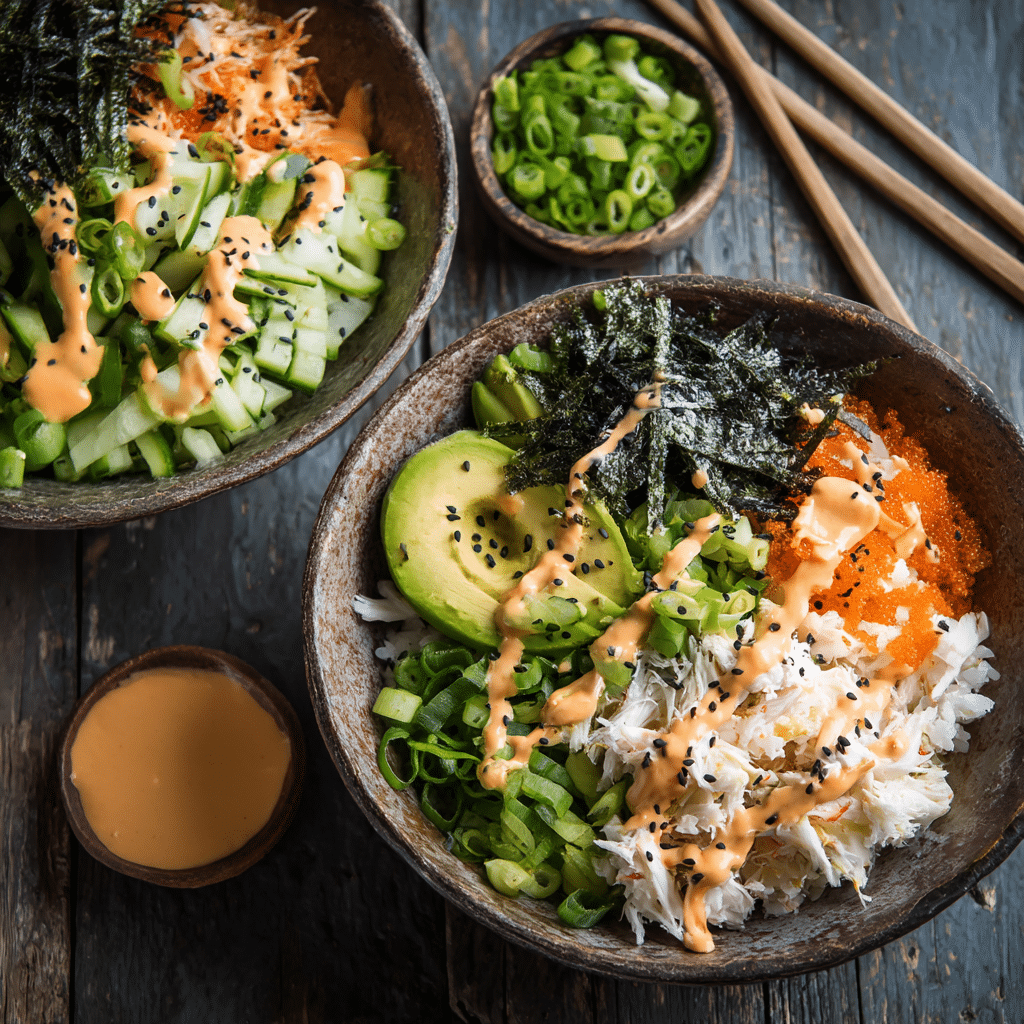 California Roll Bowls Recipe