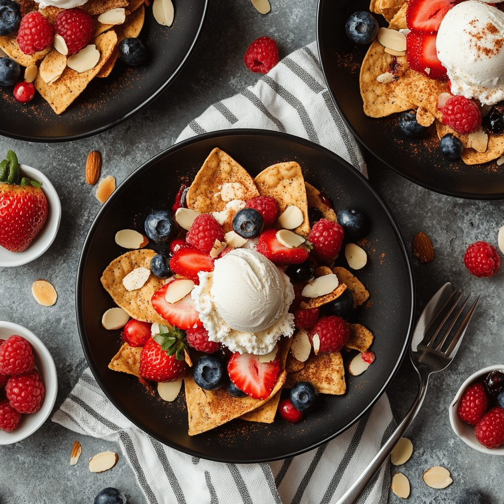 Easy Dessert Nachos