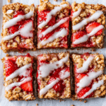 Strawberry Oatmeal Bars Recipe
