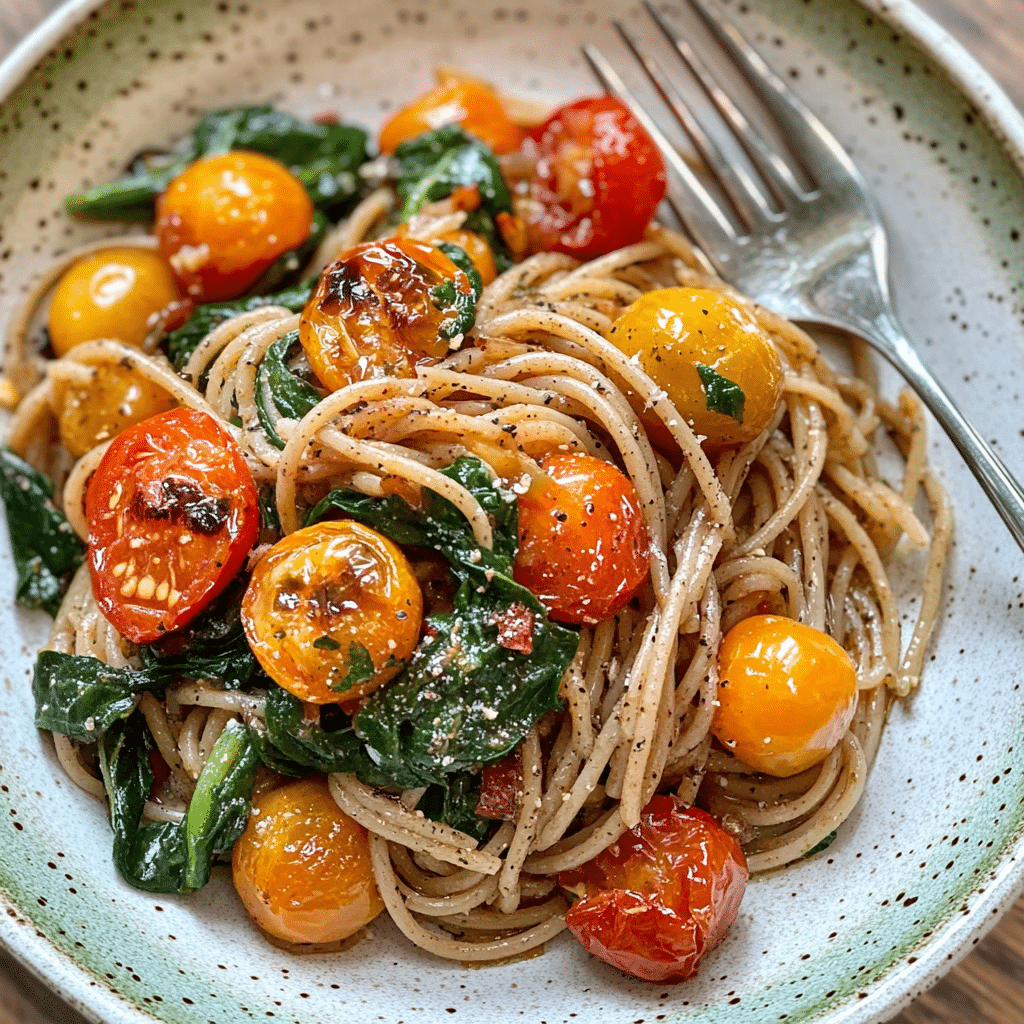 Easy Kale Tomato Pasta Recipe