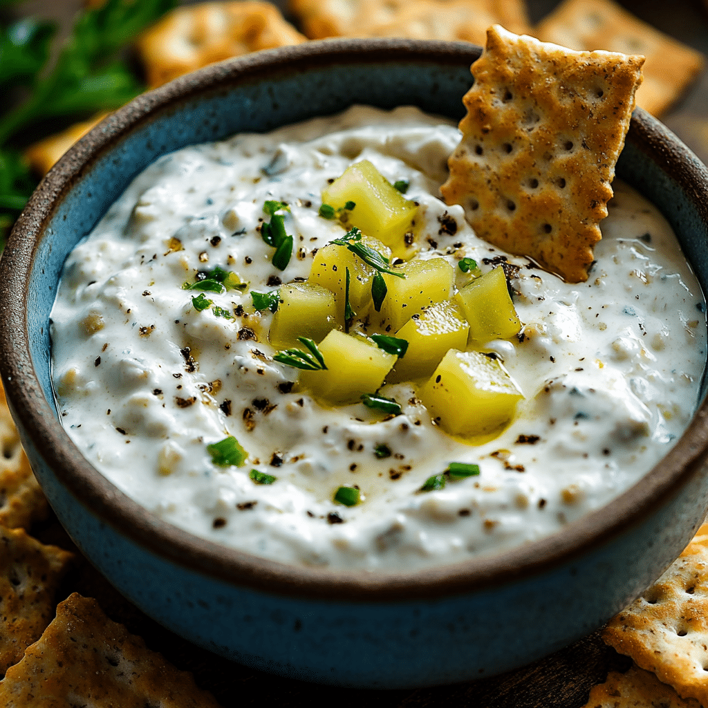 Vegan Dill Pickle Dip Recipe