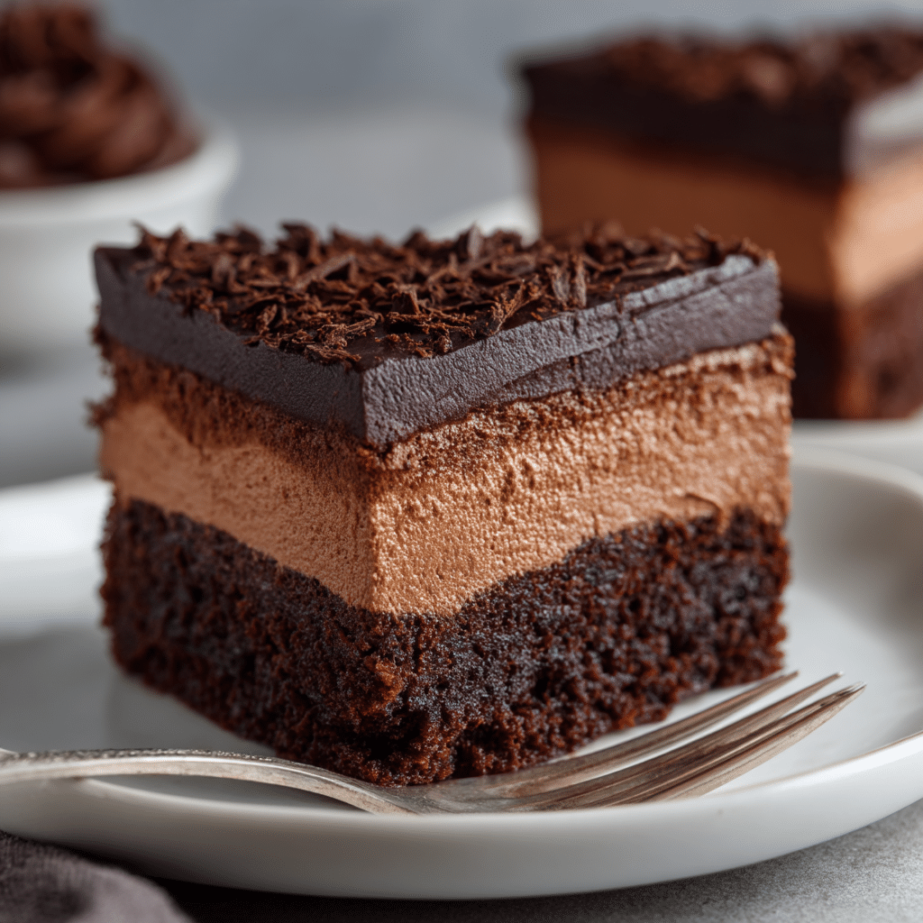 Chocolate Mousse Brownies Recipe