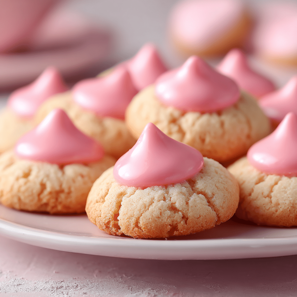 Strawberry Kiss Cookies Recipe