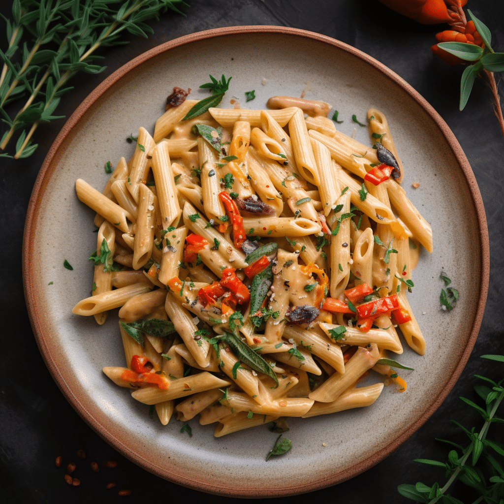 Easy Roasted Red Pepper Pasta Sauce (Creamy Recipe)