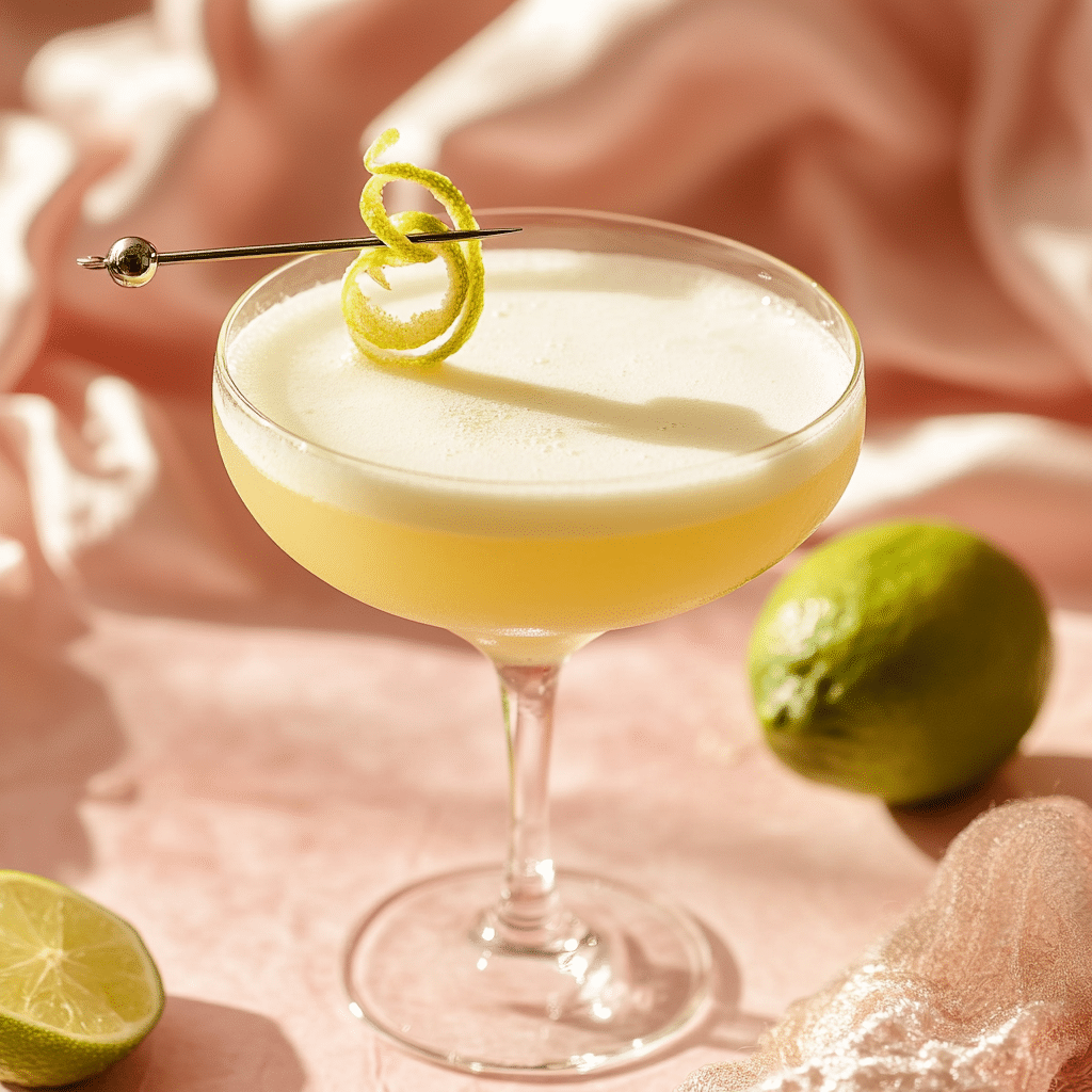 Smoky Mezcal Sour Cocktail Recipe