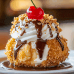 Easy Mexican Fried Ice Cream
