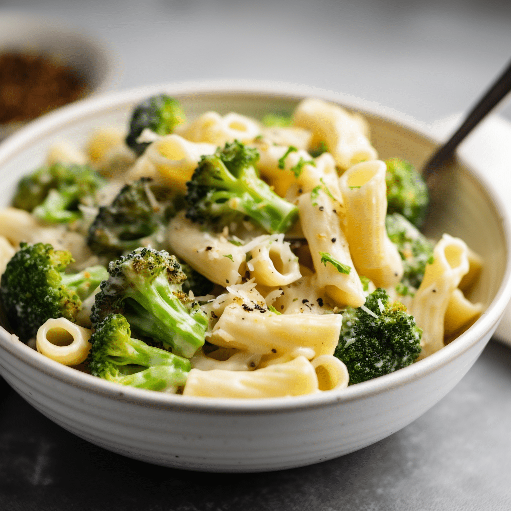 Cheesy and Creamy Broccoli Pasta Recipe