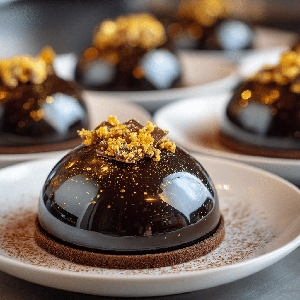 Chocolate Bonbons Mini-Cakes Recipe
