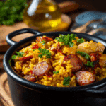 Quick Chicken & Sausage Jambalaya Recipe
