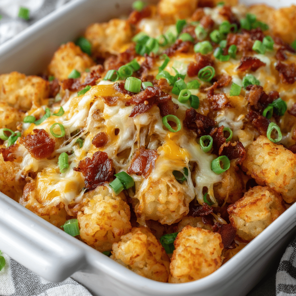Easy Tater Tot Casserole Recipe