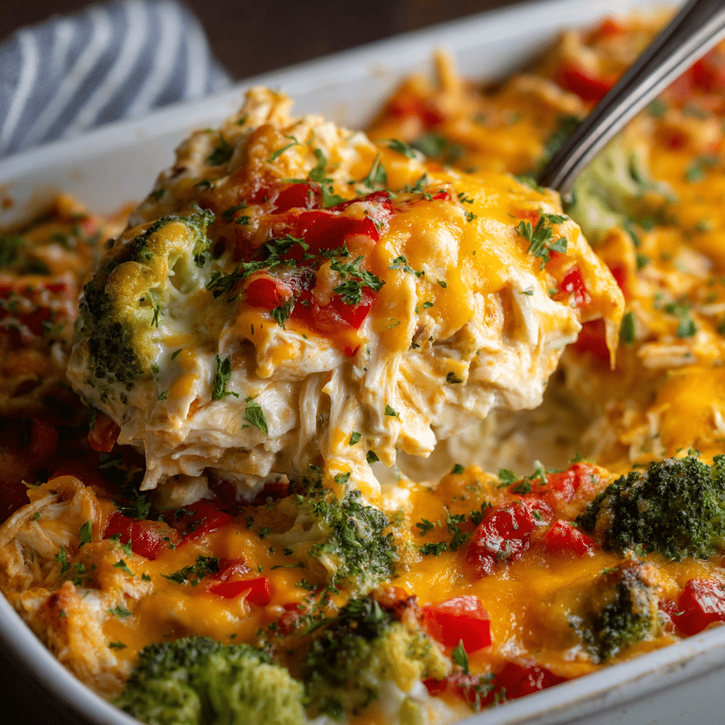 Chicken Broccoli Rice Casserole Recipe