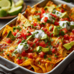 Chilaquiles Breakfast Casserole