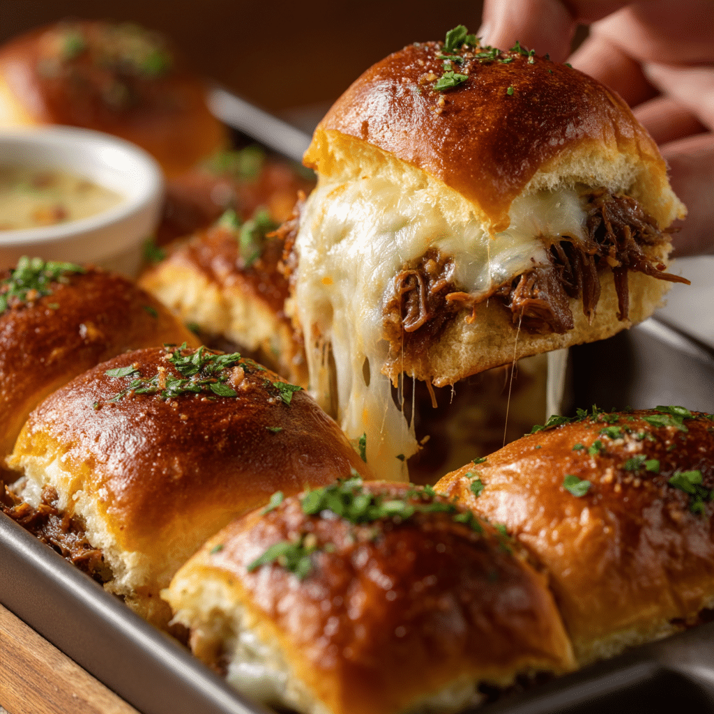 French Dip Sliders Recipe