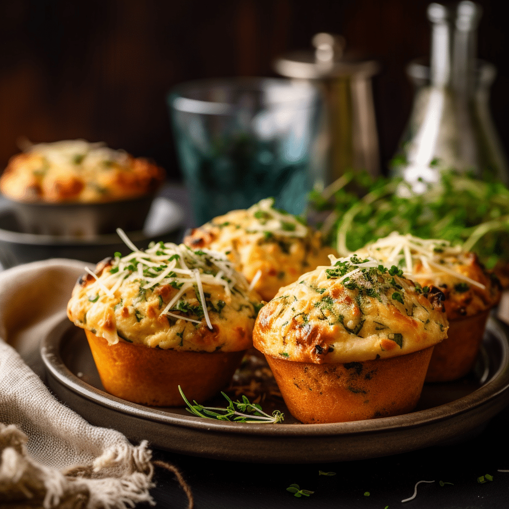 Delicious Cheese and Herb Muffins Recipe