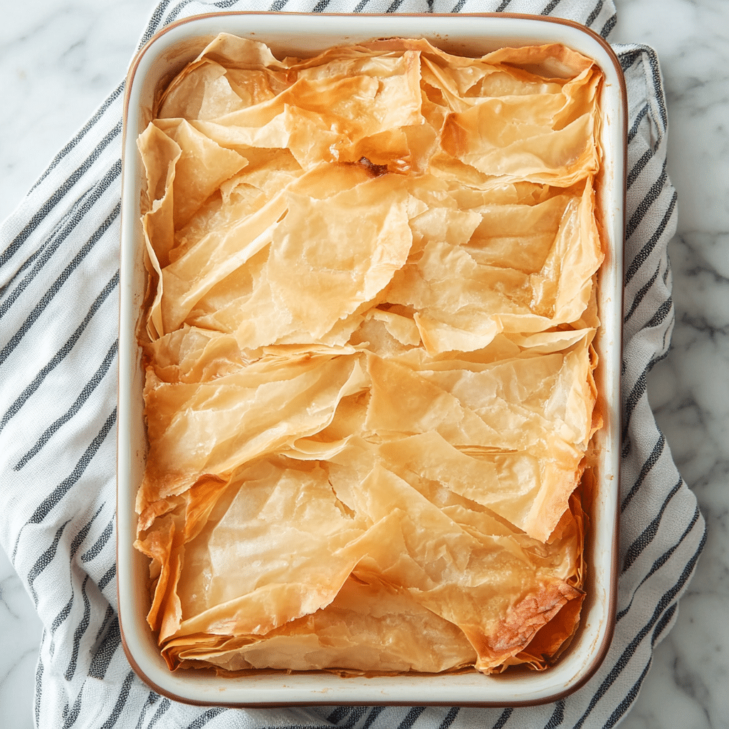 Phyllo Meat Pie (Egyptian Goulash) Recipe