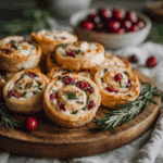 Cranberry Feta Pinwheels