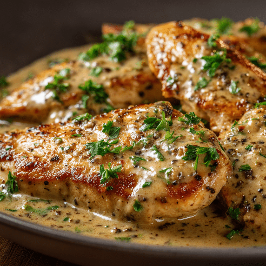Delicious Creamy Garlic Butter Parmesan Chicken Recipe