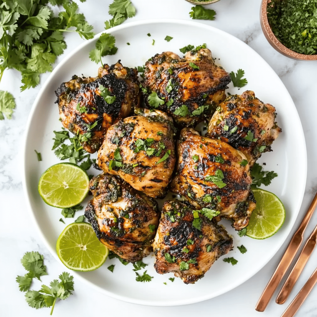 Cilantro Lime Chicken Thighs Recipe