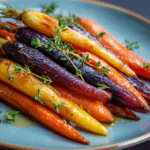 Honey Roasted Colorful Carrots