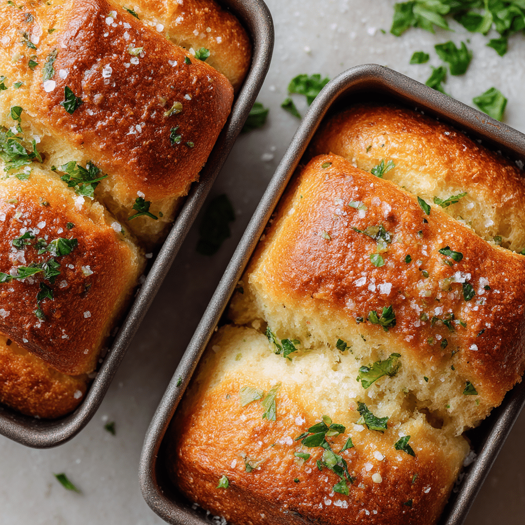 Pull Apart Garlic Bread