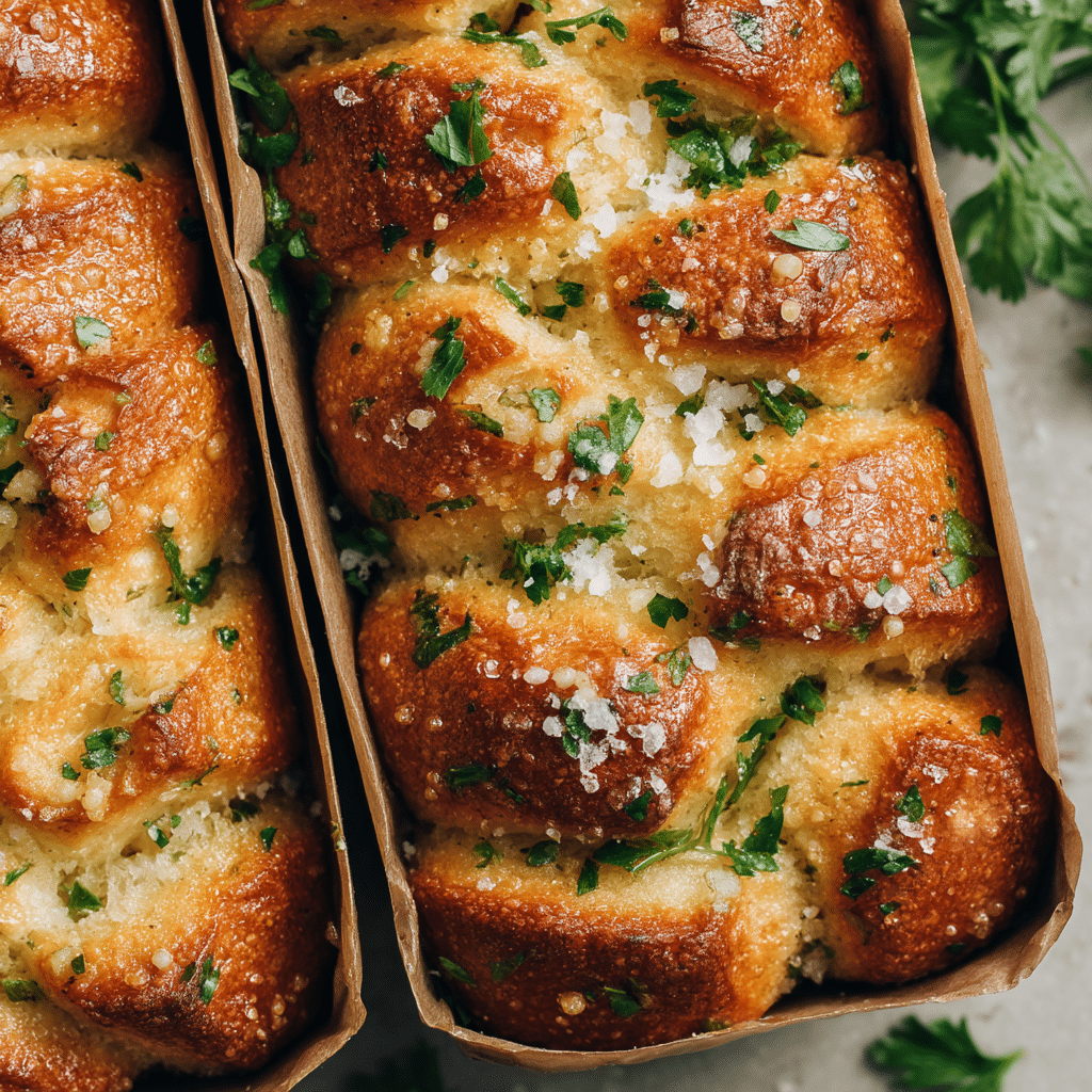 Pull Apart Garlic Bread