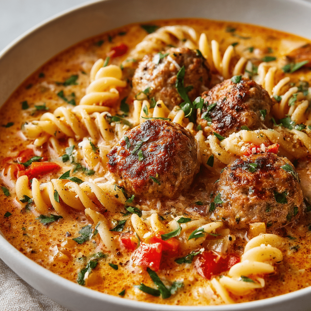 Italian Meatball Soup