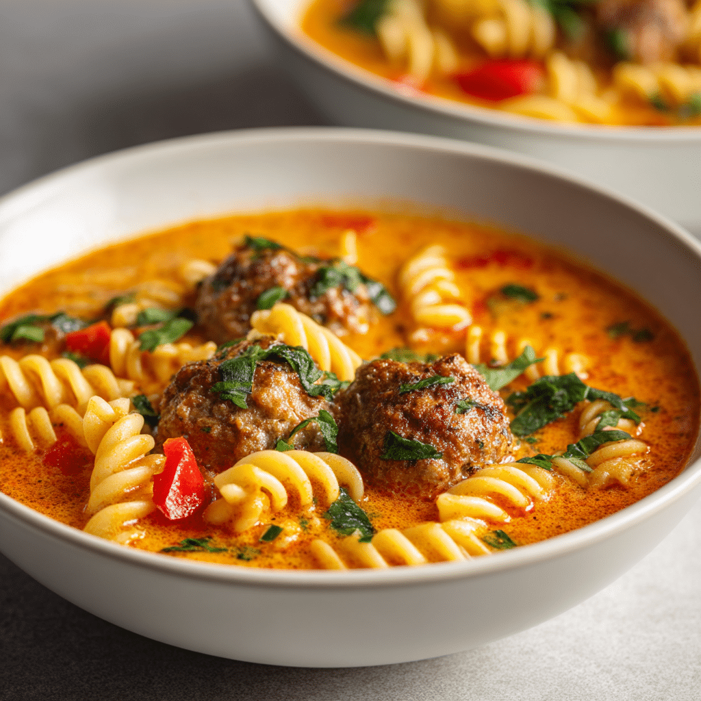 Italian Meatball Soup