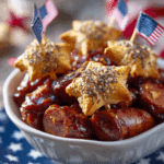 Star Spangled Kielbasa Bites