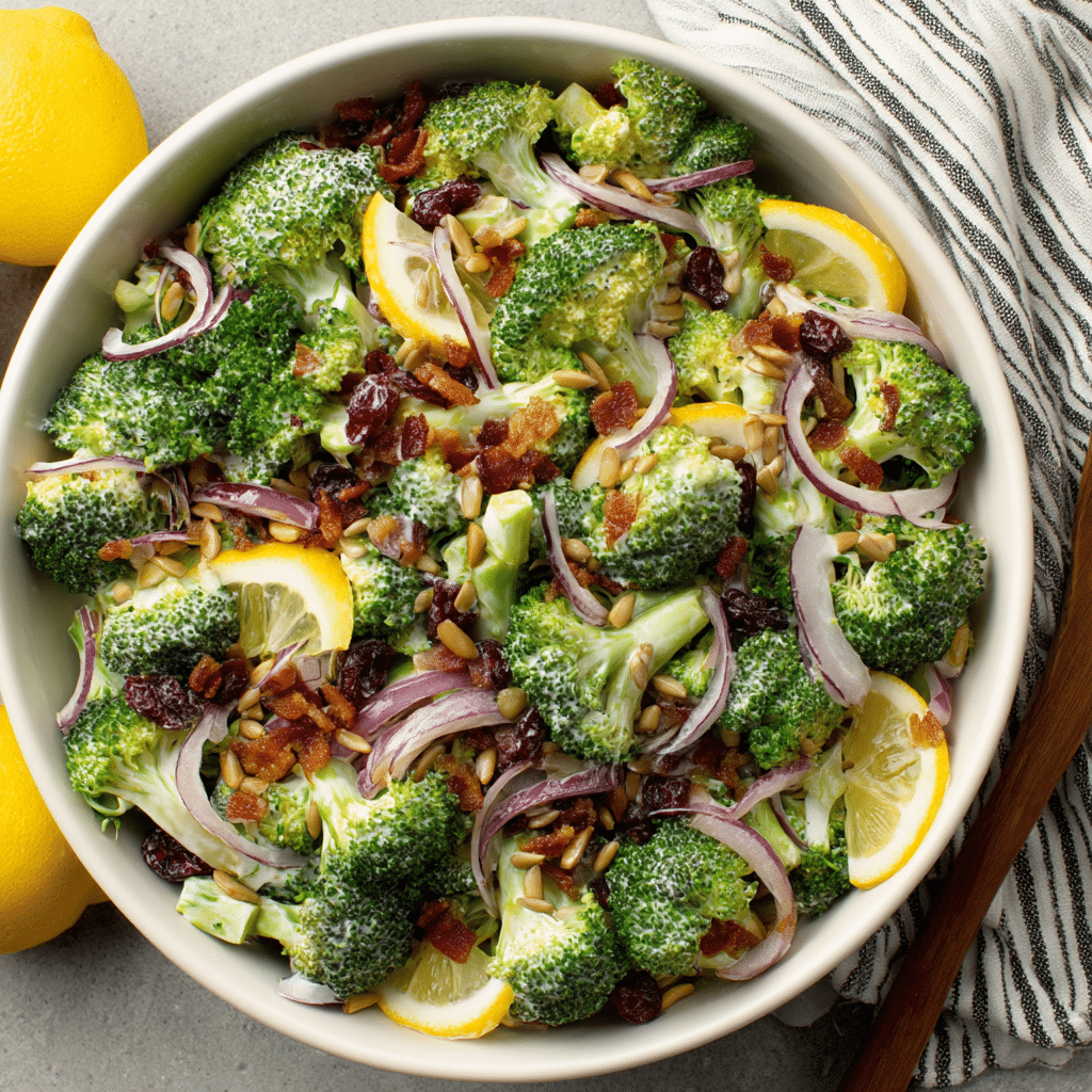 Best Broccoli Salad with Greek Yogurt