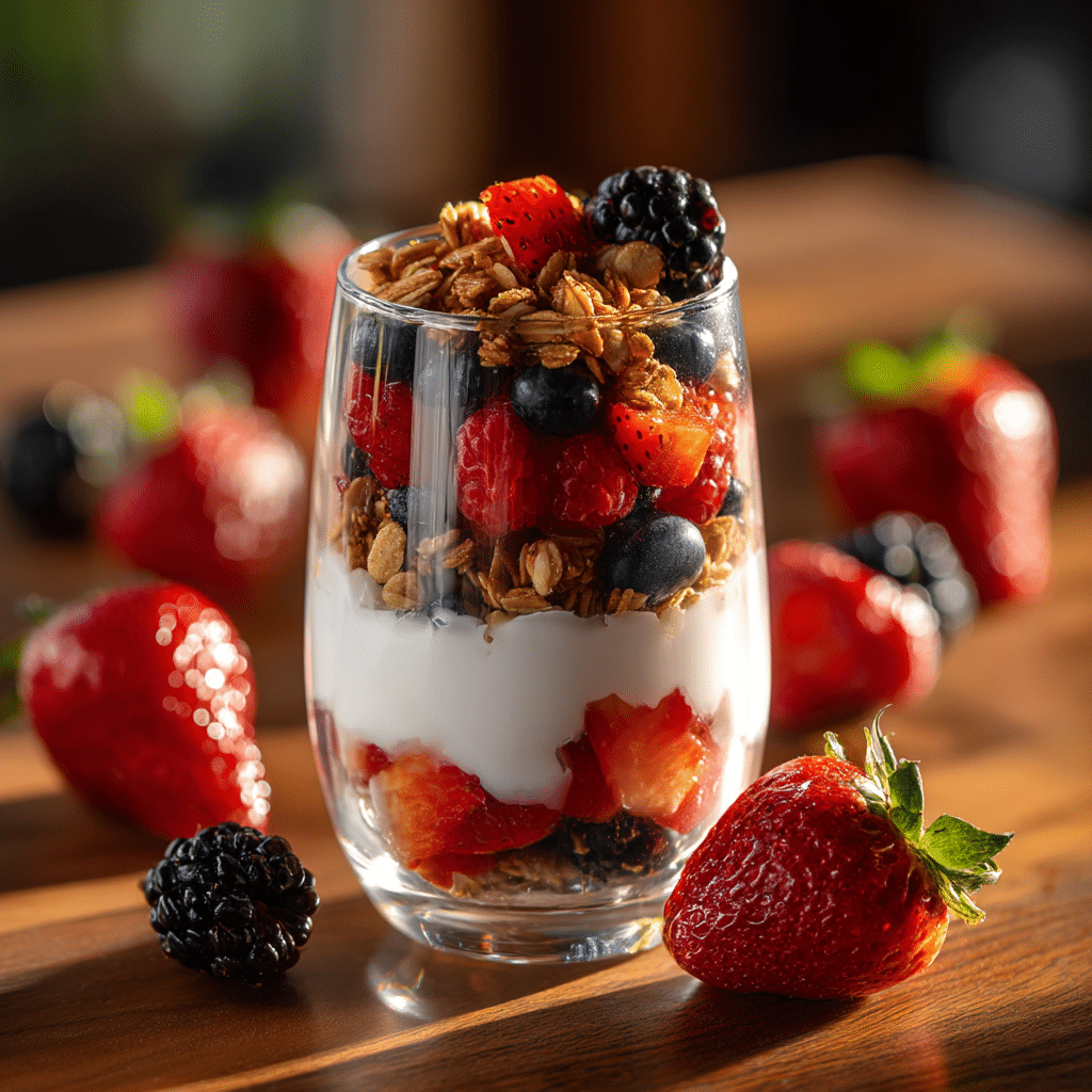 Spring Berry Parfait