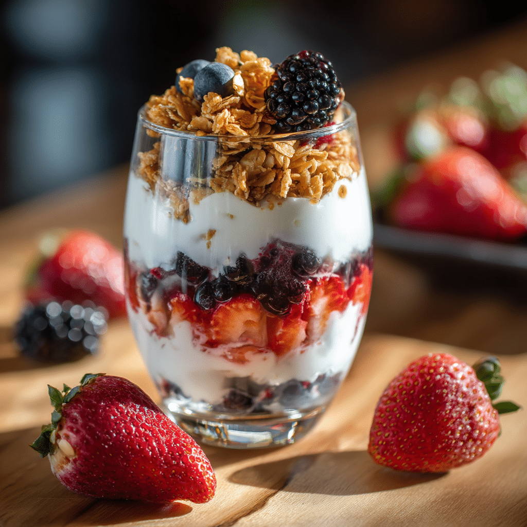 Spring Berry Parfait
