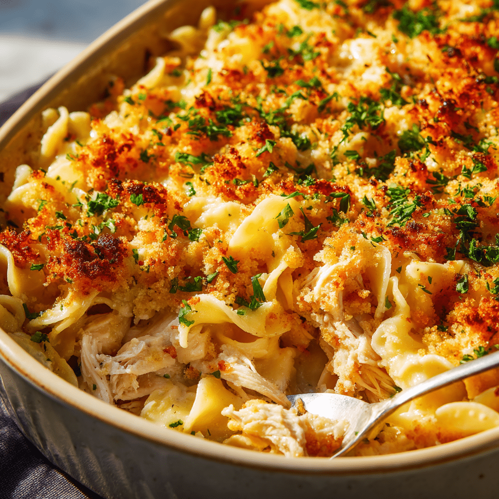 Easy Chicken Noodle Casserole Recipe for Comfort Food Lovers