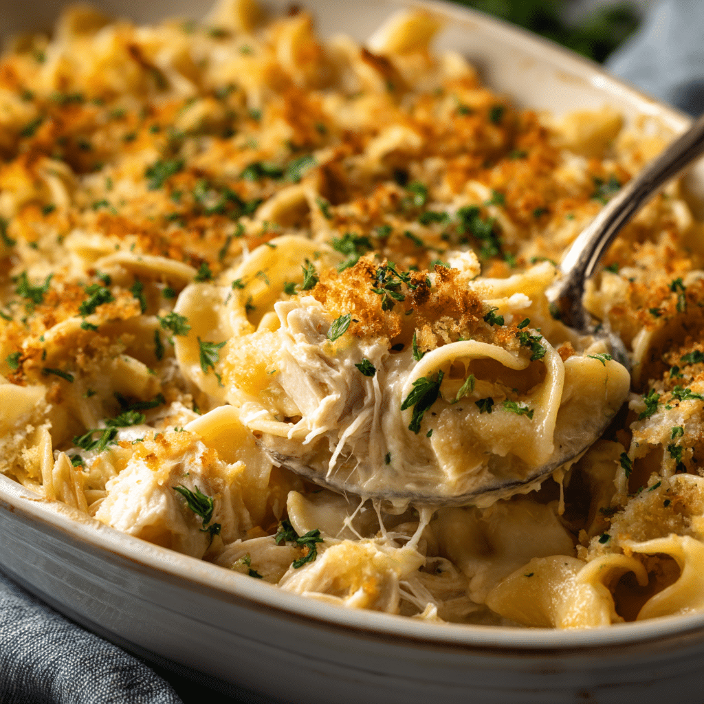 Easy Chicken Noodle Casserole Recipe for Comfort Food Lovers