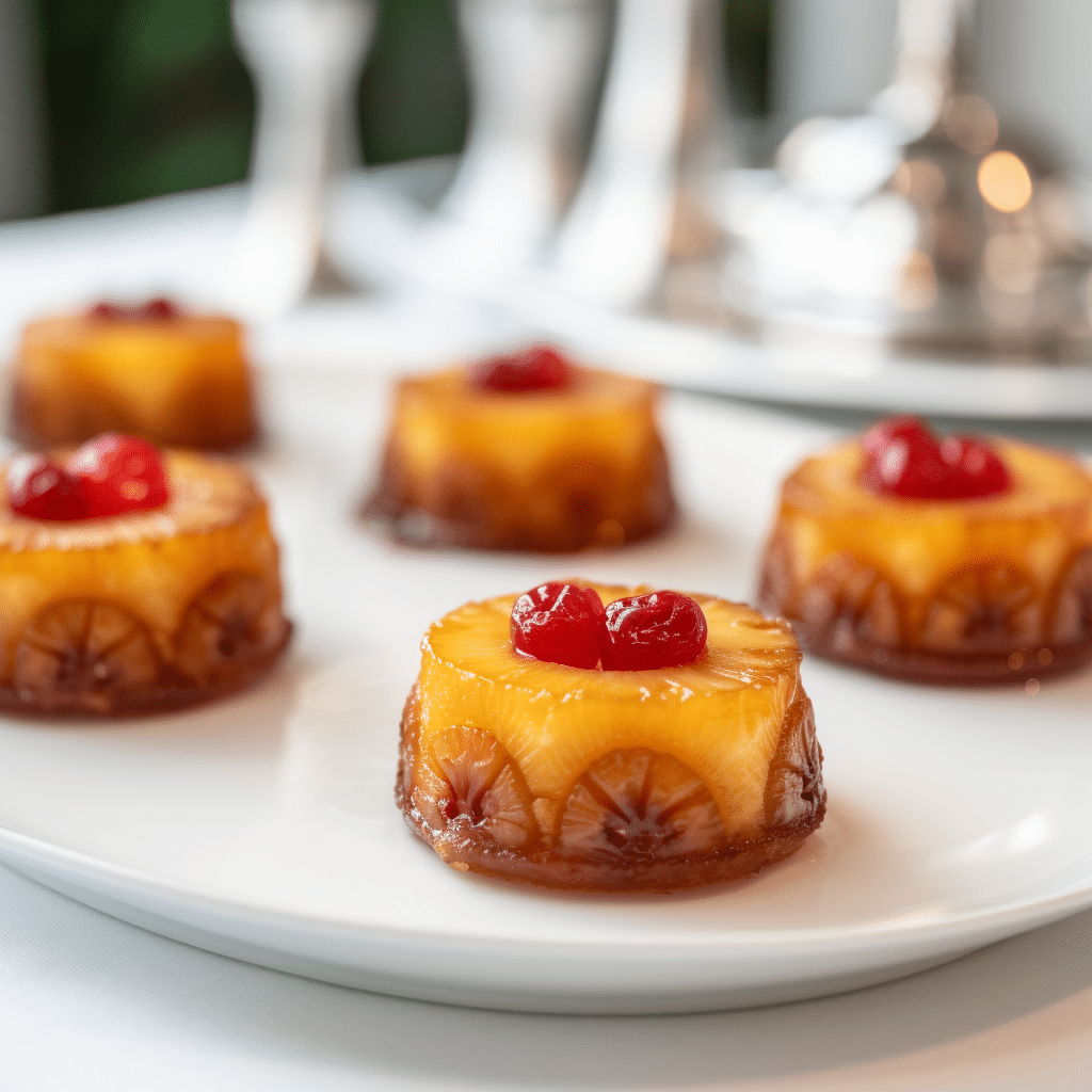 Mini Pineapple Upside Down Cakes Recipe