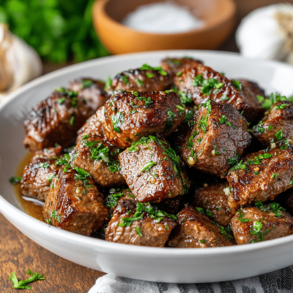 Garlic Butter Steak Bites