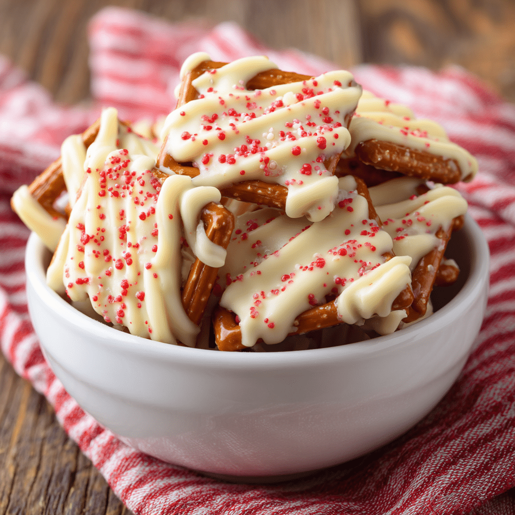 Candy Bar Pretzel Bites